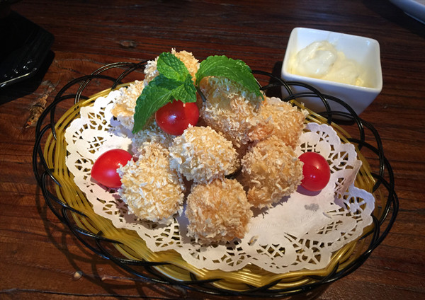 炸香蕉球